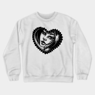 Pretty girl Crewneck Sweatshirt